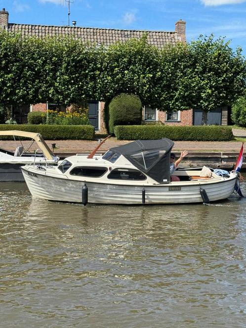 Mooie Noorse Sloep, Watersport en Boten, Motorboten en Motorjachten, Zo goed als nieuw, Polyester, 6 tot 9 meter, Diesel, Ophalen of Verzenden