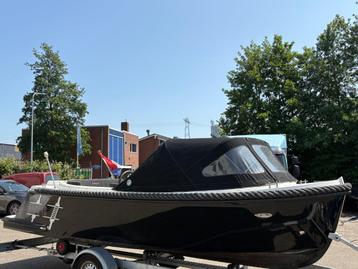 Corsiva 590 Tender sloep + Evinrude 60pk E-tec + Zonnedek beschikbaar voor biedingen