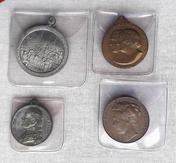 Penningen Koninklijk Huis, Postzegels en Munten, Penningen en Medailles, Overige materialen, Nederland, Ophalen of Verzenden