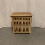 Wasmand / opbergkist - massief teakhout - bij TTM Wonen, Minder dan 50 cm, 50 tot 100 cm, 50 tot 75 cm, Www.ttmwonen.nl