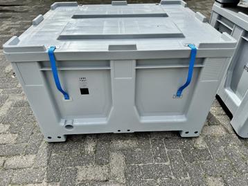 Kunststof palletbox deksel stapelbak container NIEUW beschikbaar voor biedingen