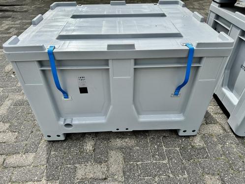 Kunststof palletbox deksel stapelbak container NIEUW, Doe-het-zelf en Verbouw, Kratten en Dozen, Nieuw, Krat, 100 cm of meer, 50 cm of meer