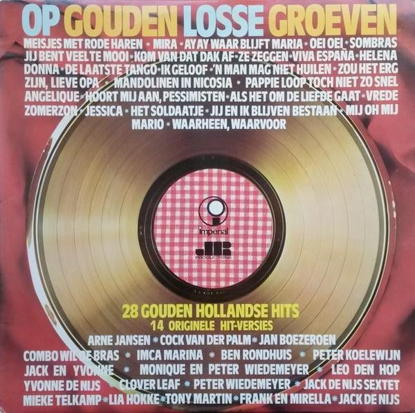 2LP Op Gouden Losse Groeven, Cd's en Dvd's, Vinyl | Nederlandstalig, Ophalen of Verzenden, Gebruikt, 12 inch, Levenslied of Smartlap
