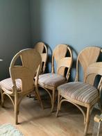 4x G. Crespi eetkamer stoelen jaren 70, Ophalen, Gebruikt, Vier