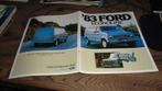 USA Folder  FORD  ECOLINE  1983, Verzenden, Nieuw, Overige merken