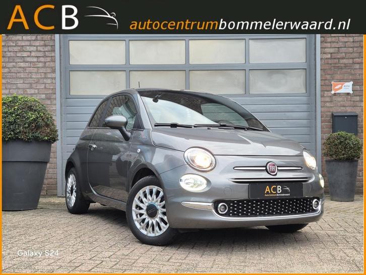 Fiat 500 Dolsevita Chroom-Line Navigatie Hybride. Panoramada, Auto's, Fiat, Bedrijf, Te koop, Airbags, Airconditioning, Alarm