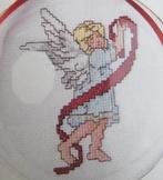 Borduurpatroon 3 Engeltjes   nr 5648, Hobby en Vrije tijd, Borduren en Borduurmachines, Verzenden, Nieuw, Handborduren, Patroon