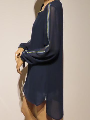 EXPRESSO Geweldige Donkerblauw/Witte Korte Jurk 42 L-XL beschikbaar voor biedingen