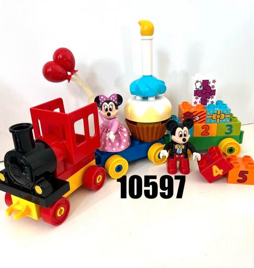 Lego Duplo 10597 -  Mickey & Minnie  Verjaardagsoptocht, Kinderen en Baby's, Speelgoed | Duplo en Lego, Gebruikt, Duplo, Ophalen of Verzenden