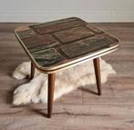 Vintage retro tafel plantentafel planten bijzettafel, Huis en Inrichting, Tafels | Bijzettafels, Ophalen of Verzenden, Rechthoekig