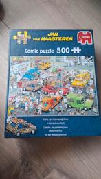 Jan van Haasteren puzzel In de autospuiterij 500 stukjes, Ophalen of Verzenden, Zo goed als nieuw