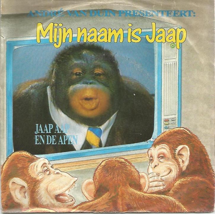 André van Duin – Mijn Naam Is Jaap (1989), Cd's en Dvd's, Vinyl | Nederlandstalig, Gebruikt, Levenslied of Smartlap, Overige formaten