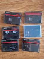6x MiniDV Cassettes - Sony & Fuji - 60 Minuten, Ophalen of Verzenden, Accessoire