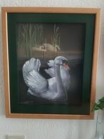 Schilderij met 3 Zwanen, Ophalen