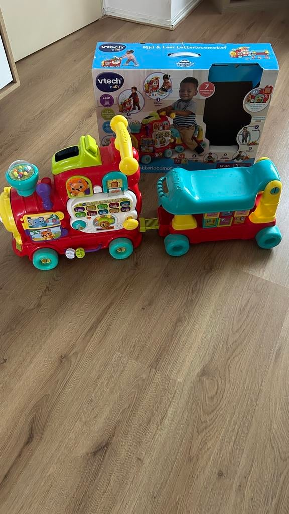 Locomotief vtech, Kinderen en Baby's, Speelgoed | Vtech, Ophalen, Zo goed als nieuw, 6 maanden tot 2 jaar