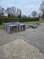 Grote Gevelsteiger te Koop (H-jukken, buizen en klemmen), Doe-het-zelf en Verbouw, Steigers, Ophalen of Verzenden, Gebruikt, Gevelsteiger
