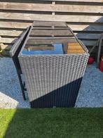 Barset Tuinset Wicker, Tuin en Terras, Tuinsets en Loungesets, Ophalen, Gebruikt, 6 zitplaatsen, Wicker