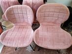 Zuiver OMG velvet eetkamerstoelen oudroze, Huis en Inrichting, Stoelen, Ophalen, Overige materialen, Gebruikt, Overige kleuren
