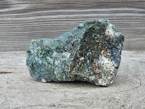 Ruwe mosagaat, Verzamelen, Mineralen en Fossielen, Mineraal, Ophalen of Verzenden
