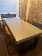 Beton Cire Eettafel lichtgrijs - 100x200cm, Huis en Inrichting, Tafels | Eettafels, Ophalen, Overige materialen, 50 tot 100 cm