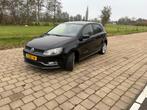 Volkswagen Polo 1.2 TSI Highline 2015, Auto's, Volkswagen, Voorwielaandrijving, Stof, 4 cilinders, Zwart