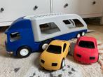 Little Tikes Vrachtwagen met 2 Auto's, Kinderen en Baby's, Speelgoed | Speelgoedvoertuigen, Ophalen, Zo goed als nieuw