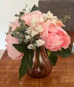 Ikea bloempot glas en nep bloemen, Ophalen, Gebruikt, Binnen