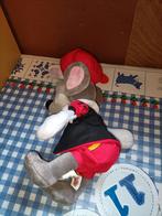 Julia de muis knuffel in pieten pak Sinterklaas Julianatoren, Ophalen of Verzenden, Zo goed als nieuw, Overige typen