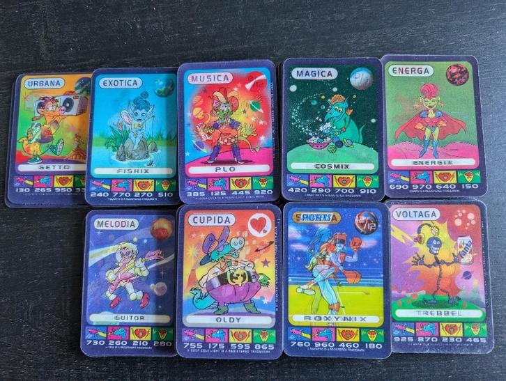 Spacix holografische kaarten (prijs per stuk), Verzamelen, Overige Verzamelen, Zo goed als nieuw, Ophalen of Verzenden