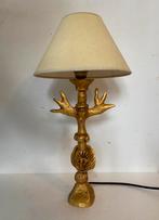 Pierre Casenove verguld bronzen lamp Totum, Gebruikt, Jaren 90, Ophalen of Verzenden, Metaal