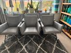 Zes Jess Design Sanne  eetkamerstoelen, Ophalen, Jess design, Leer, Zo goed als nieuw