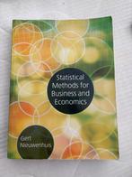 Statistical methods for business and economics, Boeken, Ophalen of Verzenden, Zo goed als nieuw