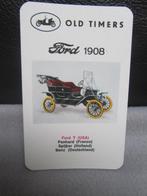 2 autokaartjes   FORT  T    1908, Verzamelen, Ophalen of Verzenden, Zo goed als nieuw, Auto's