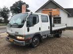 Mitsubishi Canter 2.8 FB631 Euro 3 DC Pick-Up Open Laadbak P, 3000 kg, Gebruikt, 4 cilinders, Wit