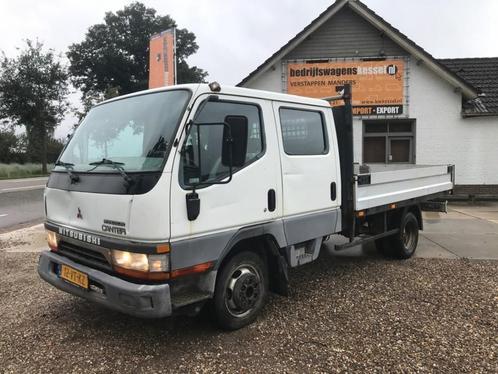 Mitsubishi Canter 2.8 FB631 Euro 3 DC Pick-Up Open Laadbak P, Auto's, Bestelauto's, Bedrijf, Te koop, Elektrische ramen, Radio