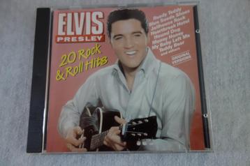 CD Elvis Presley 20 rock&roll hits beschikbaar voor biedingen