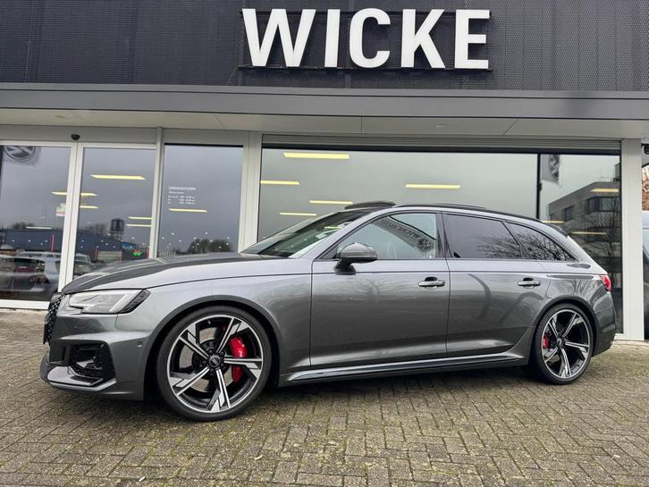 Audi A4 Avant 2.9 TFSI RS 4 quattro 450PK B&O 3D Pano Carbon, Auto's, Audi, Bedrijf, Te koop, RS4, 360° camera, 4x4, ABS, Achteruitrijcamera