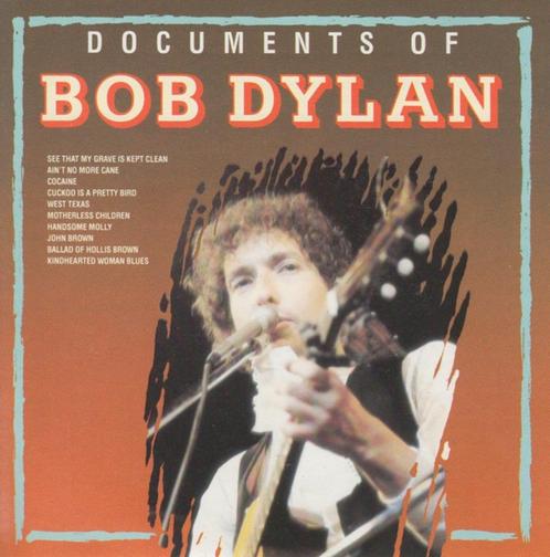 Bob Dylan – Documents Of Bob Dylan, Cd's en Dvd's, Cd's | Pop, Zo goed als nieuw, Ophalen of Verzenden