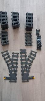 Lego Rails - Baanonderdelen, Kinderen en Baby's, Speelgoed | Duplo en Lego, Ophalen of Verzenden, Gebruikt, Losse stenen, Lego