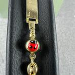 Gouden Armband | 14k | 2,5g | kinderband | 14cm | 394483, Gebruikt, Ophalen of Verzenden, Met bedels of kralen, Goud