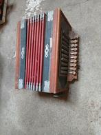 oude trekharmonica, Muziek en Instrumenten, Accordeons, Overige merken, Gebruikt, Verzenden, Overige formaten