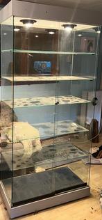 Prachtige professionele vitrinekasten, Huis en Inrichting, Ophalen, 50 tot 100 cm, Minder dan 100 cm, 25 tot 50 cm