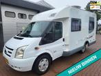 Ford 2.2 tdi home car ,frans bed 1ste eigenaar, Caravans en Kamperen, Campers, Diesel, Ford, 6 tot 7 meter, Half-integraal