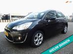 Citroen C3 1.6i-16V Exclusive AUTOMAAT PANORAMDAK 1ste eigen, Auto's, Citroën, Euro 5, Stof, Gebruikt, Zwart
