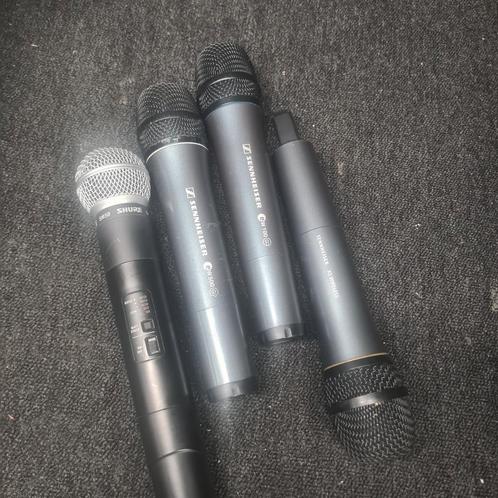 SHURE / SENNHEISER   losse  draadloze microfoons, Muziek en Instrumenten, Microfoons, Gebruikt, Zangmicrofoon, Ophalen of Verzenden