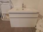 Detremmerie badkamer hangkast met lade & kraan compleet, Gebruikt, Minder dan 100 cm, Wastafelkast, 50 tot 75 cm