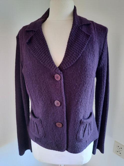 LIV colbert vest aubergine paars maat XL - zgan -, Kleding | Dames, Jasjes, Kostuums en Pakken, Zo goed als nieuw, Jasje, Maat 46/48 (XL) of groter