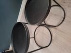 Bijzettafel rond, Huis en Inrichting, Tafels | Bijzettafels, Ophalen, Minder dan 55 cm, Rond, Zo goed als nieuw