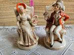 Vintage Porseleinen Beeldjes - Romantisch Paar, Ophalen of Verzenden