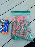 nerf pistool en foam blikken om op te schieten, Ophalen of Verzenden, Gebruikt